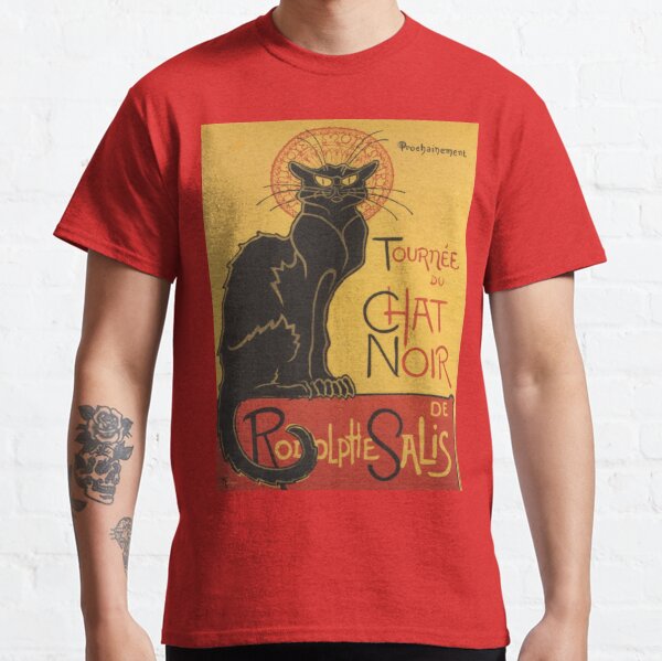 Soon, the Black Cat Tour by Rodolphe Salis Classic T-Shirt