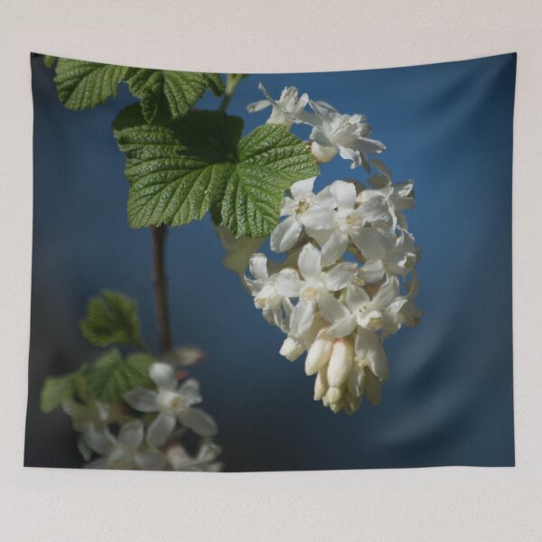 Item preview, Understated Luminary      White Flowering Currant Bloom designed and sold by nancyjcreates.