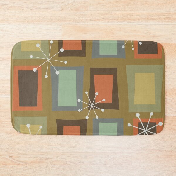 Item preview, Mid Century Modern Art 'Wonky Doors' designed and sold by thepixelgarden.