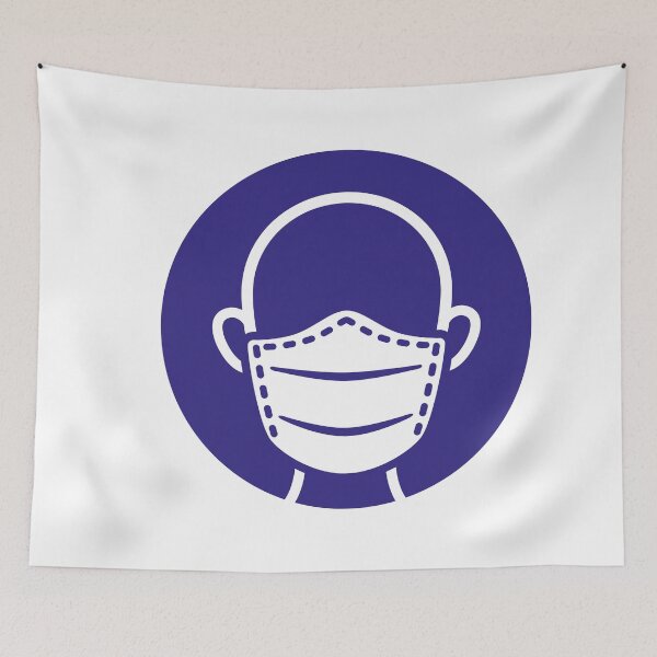 Item preview, Illustration Icon and symbol of protection mask, safety equipment. Ideal for infographics and institutional materials designed and sold by LucianoCosmo.