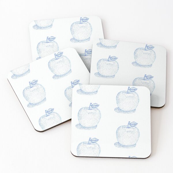 Item preview, Blue apple designed and sold by -Pen-sive.