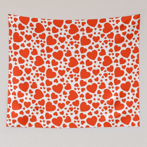 Item preview, Red Hearts Valentine's Day Pattern designed and sold by stargazerdesign.
