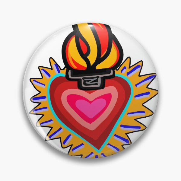 Item preview, Sacred Flaming Heart  designed and sold by TinaSalazar.