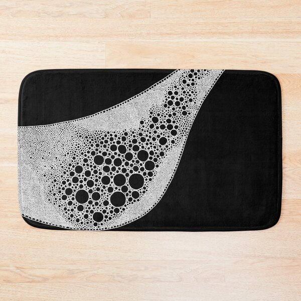 Item preview, Riverbed 2   Black and White Ink Freehand Drawing designed and sold by nancyjcreates.
