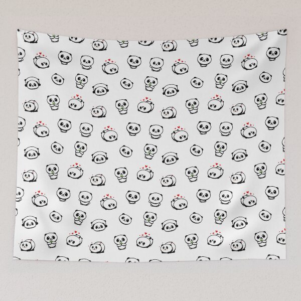Item preview, Cute Panda Pattern designed and sold by stargazerdesign.