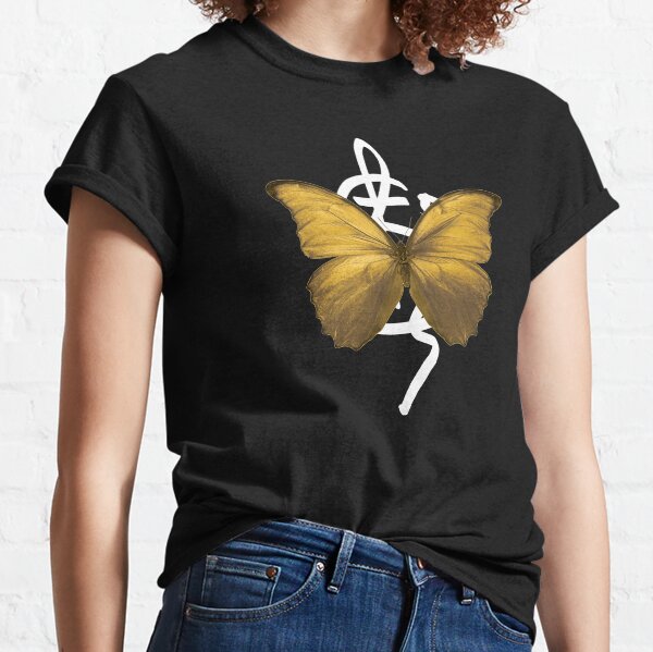 Butterfly gold - be transformed! Classic T-Shirt