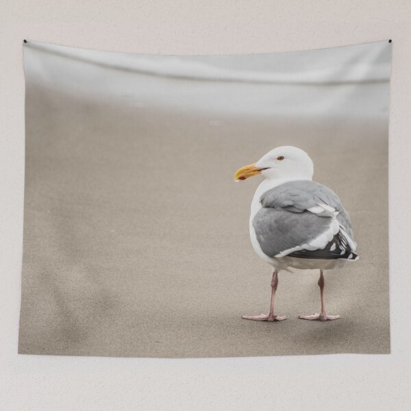 Item preview, Be Great   Seagull on Beach designed and sold by nancyjcreates.