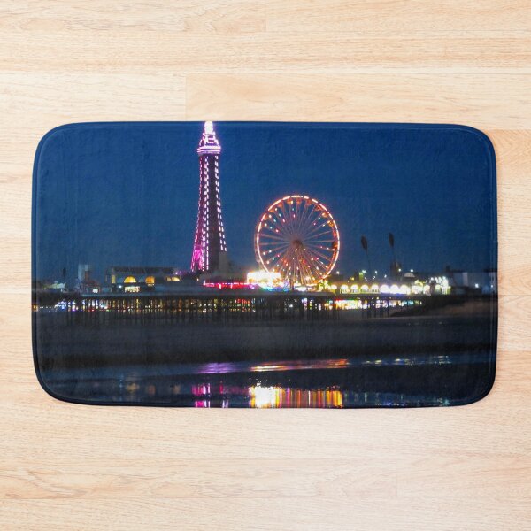 Item preview, Blackpool Beach at Night designed and sold by Andrew Morrell.