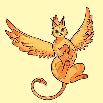 Artwork thumbnail, Phoenix Cat by RaptagonStudios