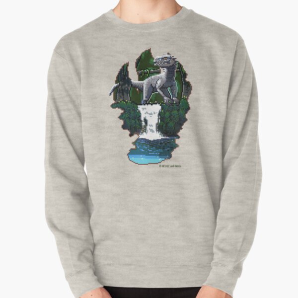 Indominus Rex Retro Pixel Art Pullover Sweatshirt