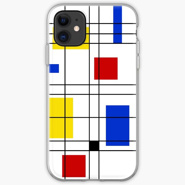 Neo-Plasticism iPhone Soft Case
