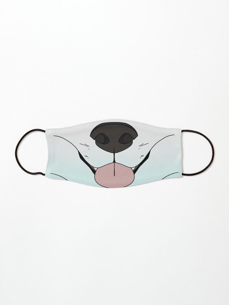 Arctic Fox Face Mask Mask By Yeen Bean Redbubble