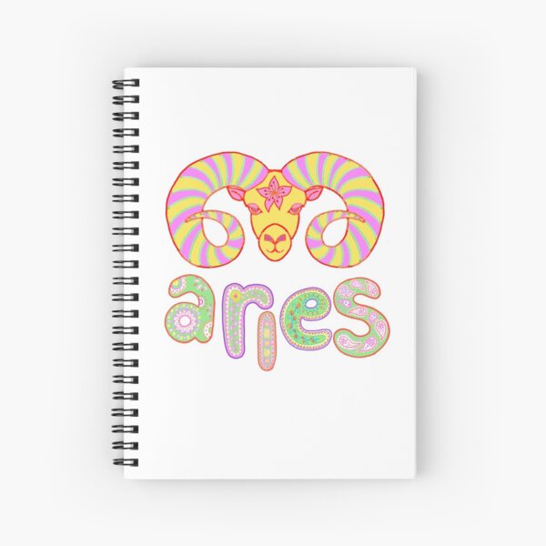 Dynamic Aries Spiral Notebook