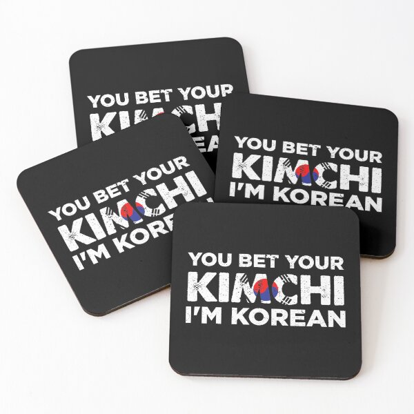 Item preview, You Bet Your Kimchi I'm Korean   Funny National Dish Saying Patriotic Gift Idea designed and sold by Orange Pieces.