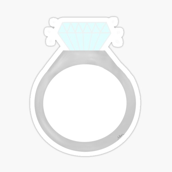 Diamond Ring Sticker