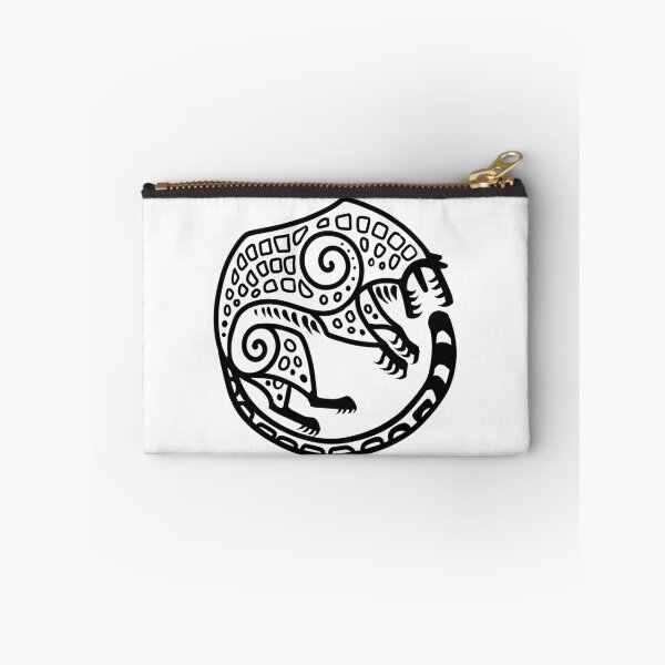 Item preview, Snow Leopard Glyph Black designed and sold by PaleoPanthera.