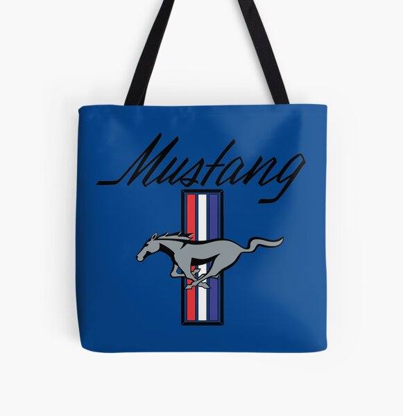 Ford Mustang Allover-Print Tote Bag