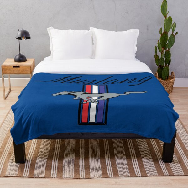 Ford Mustang Throw Blanket