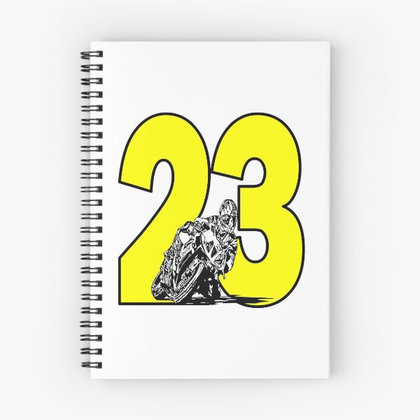 Artikelvorschau, Nummer 23 und ein Motorrad - dreiundzwanzig entworfen und verkauft von AllShirts21.