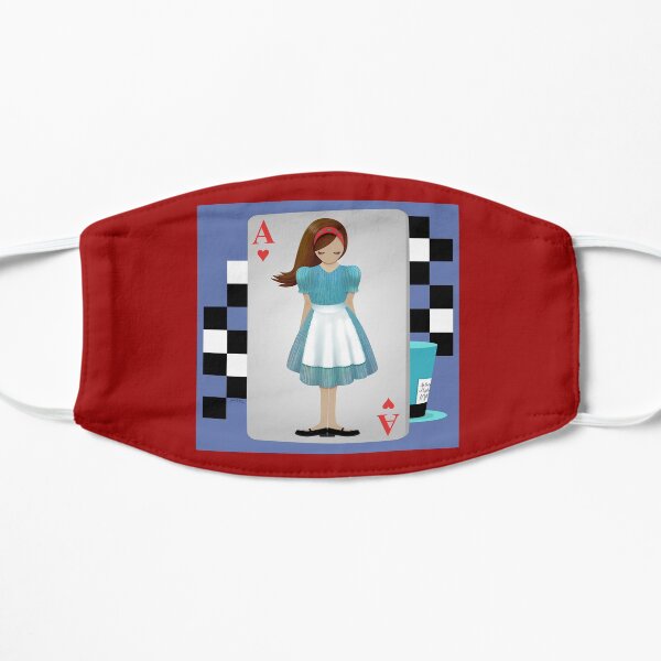 Alice 3D Flying Cards Flat Mask