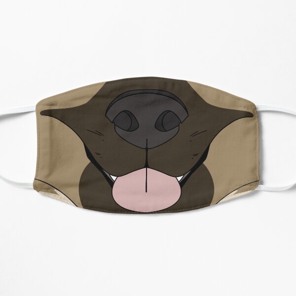 German Shepard Face Mask Flat Mask