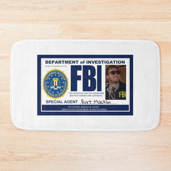 Item preview, Burt Macklin FBI - Parks & Rec designed and sold by Sweet-Toffeedog.