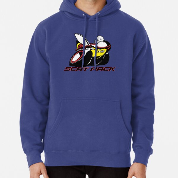 Scat Pack Red Outline Pullover Hoodie
