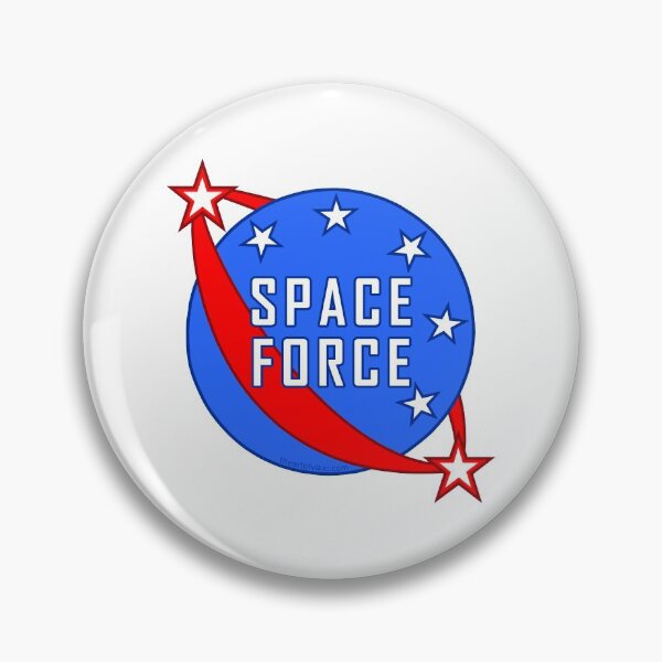 Item preview, Space Force Logo Red White And Blue designed and sold by theartofvikki.