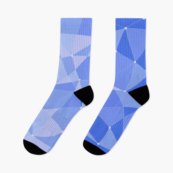 Item preview, Abstract random geometric pattern blue designed and sold by Graphics By Craig.