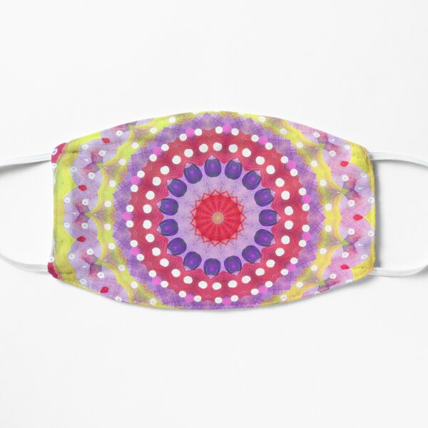 Summer blossoms Flat Mask