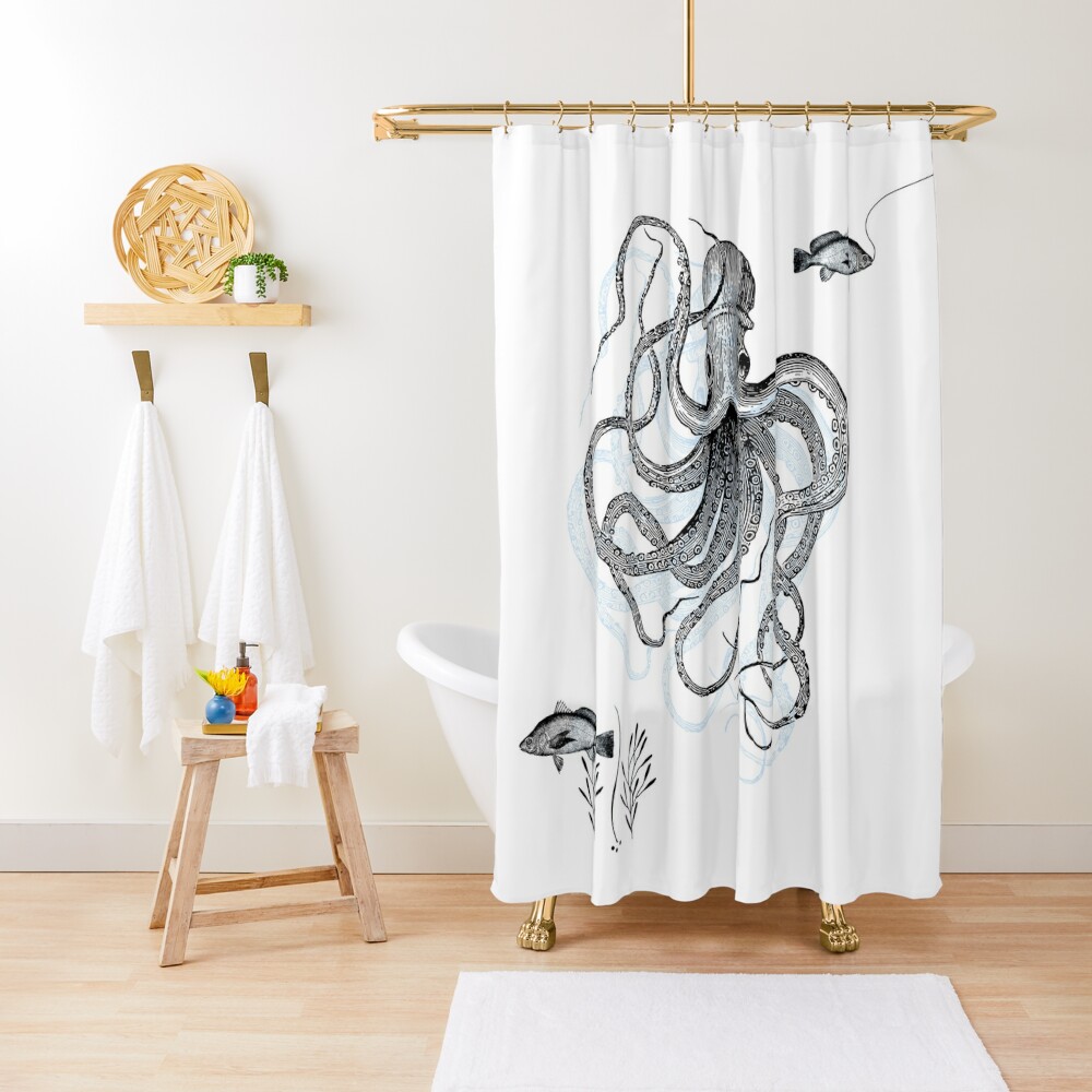 nautical shower curtains