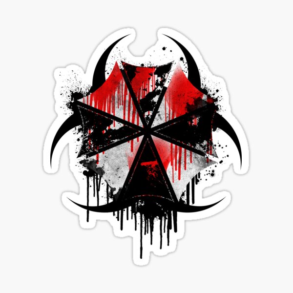 Resident Evil Umbrella Corporation Chest Logo with Motto