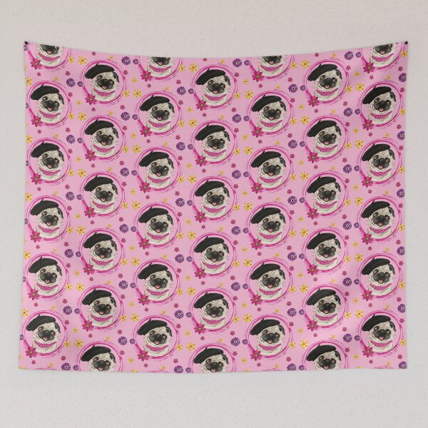 Item preview, Romantic Pug Dog designed and sold by Ielyzaveta Daien.