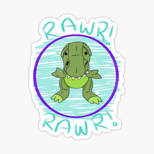 Cute T-Rex Sticker
