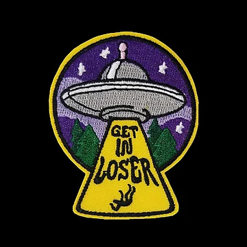 Artwork thumbnail, Get In Loser Sticker by designolo