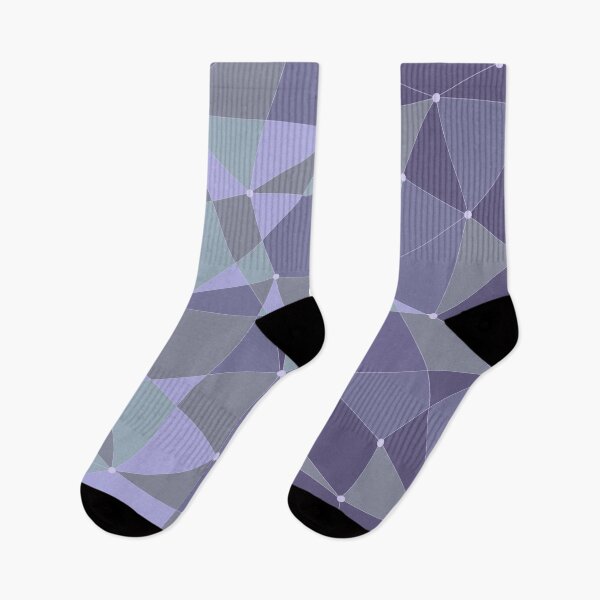 Item preview, Abstract random geometric pattern Purple designed and sold by Graphics By Craig.