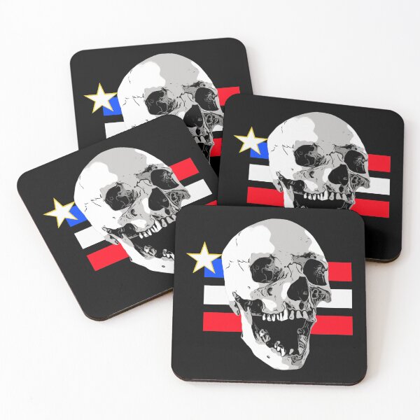 Item preview, American 4th of July skull designed and sold by BAD-DiCE.