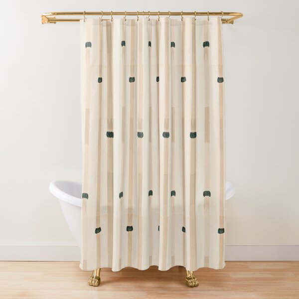 Shower Curtain Hooks Mustard Button - Pine Hill Collections