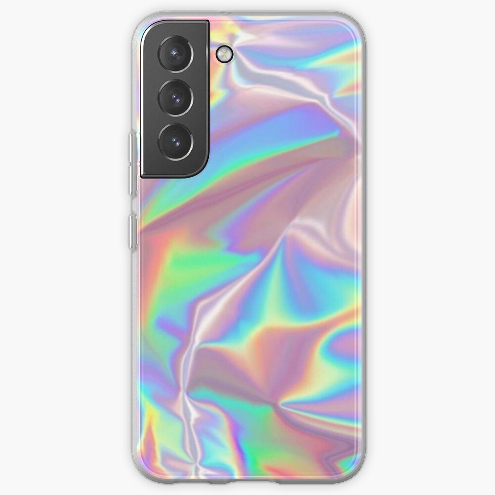 Holographic Neon background Samsung Galaxy Phone Case