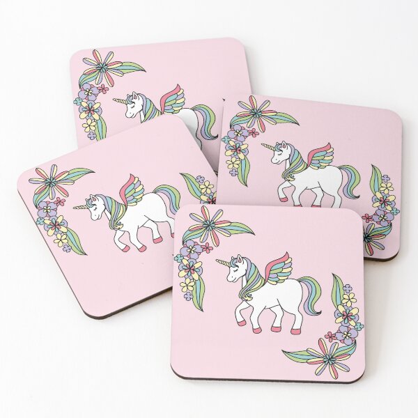 Item preview, Magical, Fun and Pretty Unicorn with Flowers - Designed by Design by Cheyney designed and sold by designbycheyney.