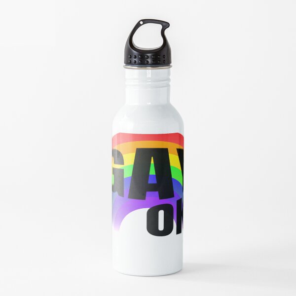 Rainbow Gay Ok LGBT Pride Water Bottle
