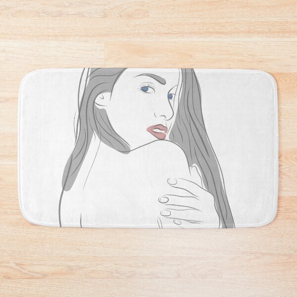 Item preview, Female Figure Portrait Illustration by Design by Cheyney designed and sold by designbycheyney.