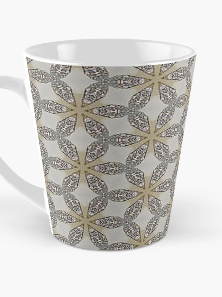 Thumbnail 3 of 4, Coffee Mug, Creative Chains abstract pattern by Code03 designed and sold by Code03.