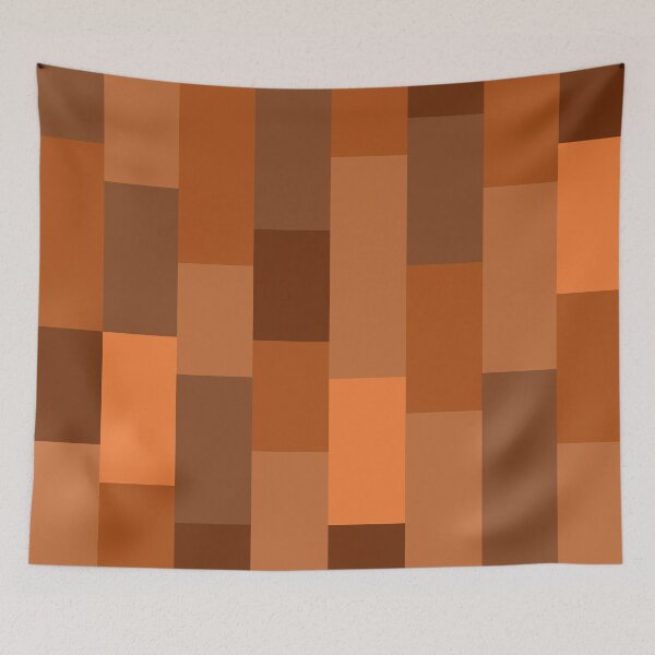 Item preview, Abstract block bars illustration shades of orange designed and sold by Graphics By Craig.