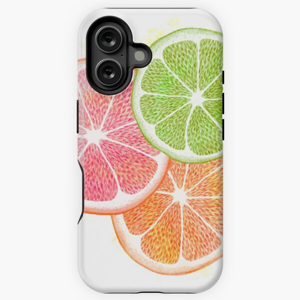 Citrus slices iPhone Tough Case