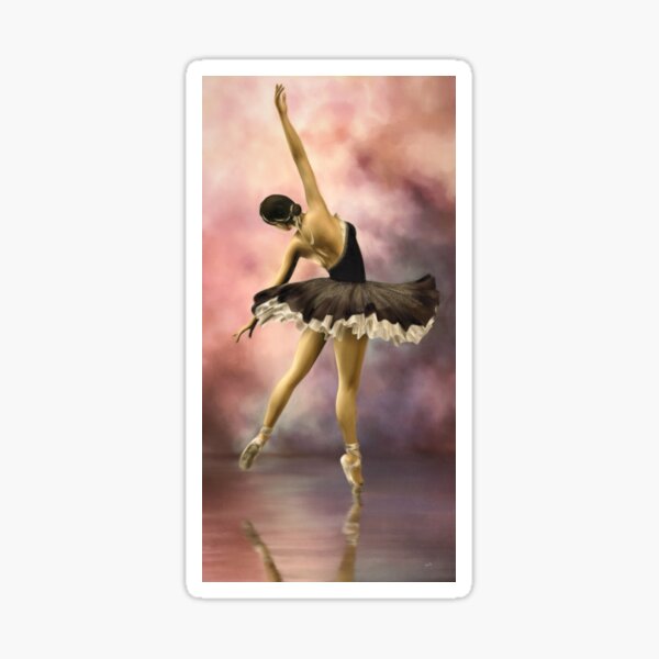 The Ballerina * Art Sticker