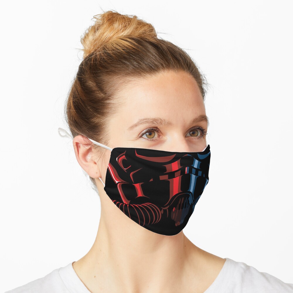 Sci-fi fighter pilot helmet Mask