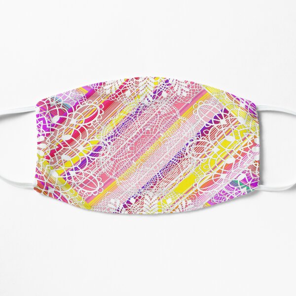 Doilies on Stripes (2) -- 2019 Mask