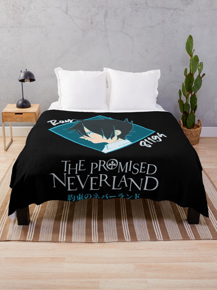 Ray The Promised Neverland Throw Blanket