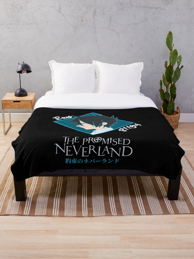 Ray The Promised Neverland Throw Blanket